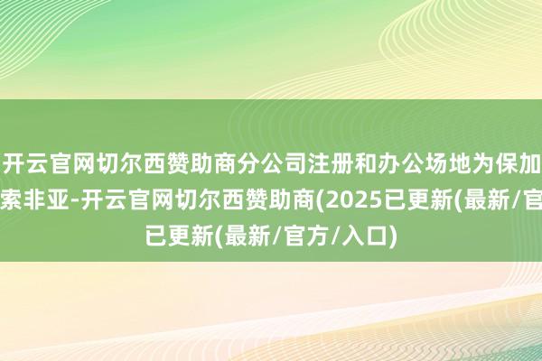 开云官网切尔西赞助商分公司注册和办公场地为保加利亚齐门索非亚-开云官网切尔西赞助商(2025已更新(最新/官方/入口)